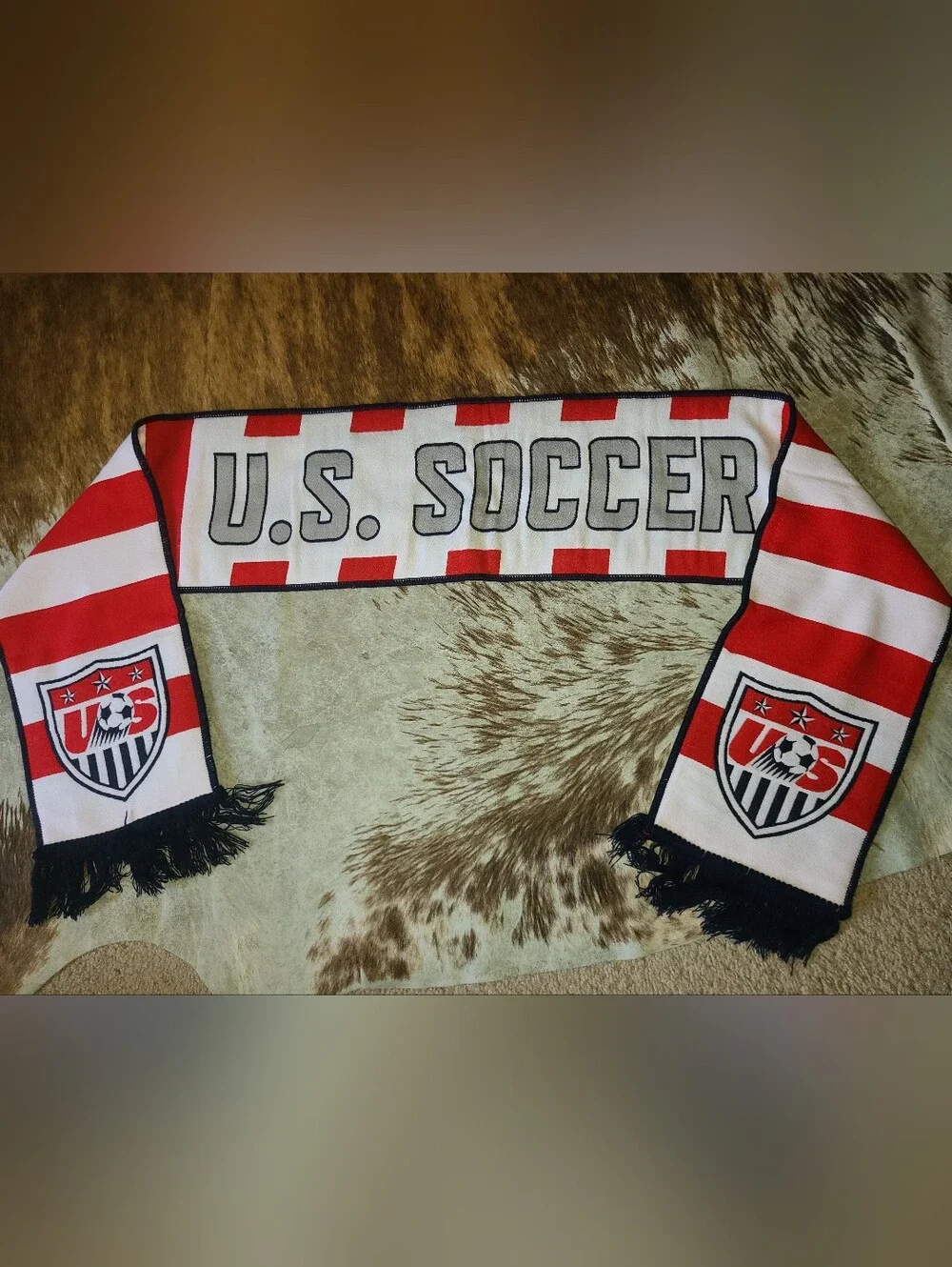 US SOCCER SCARF